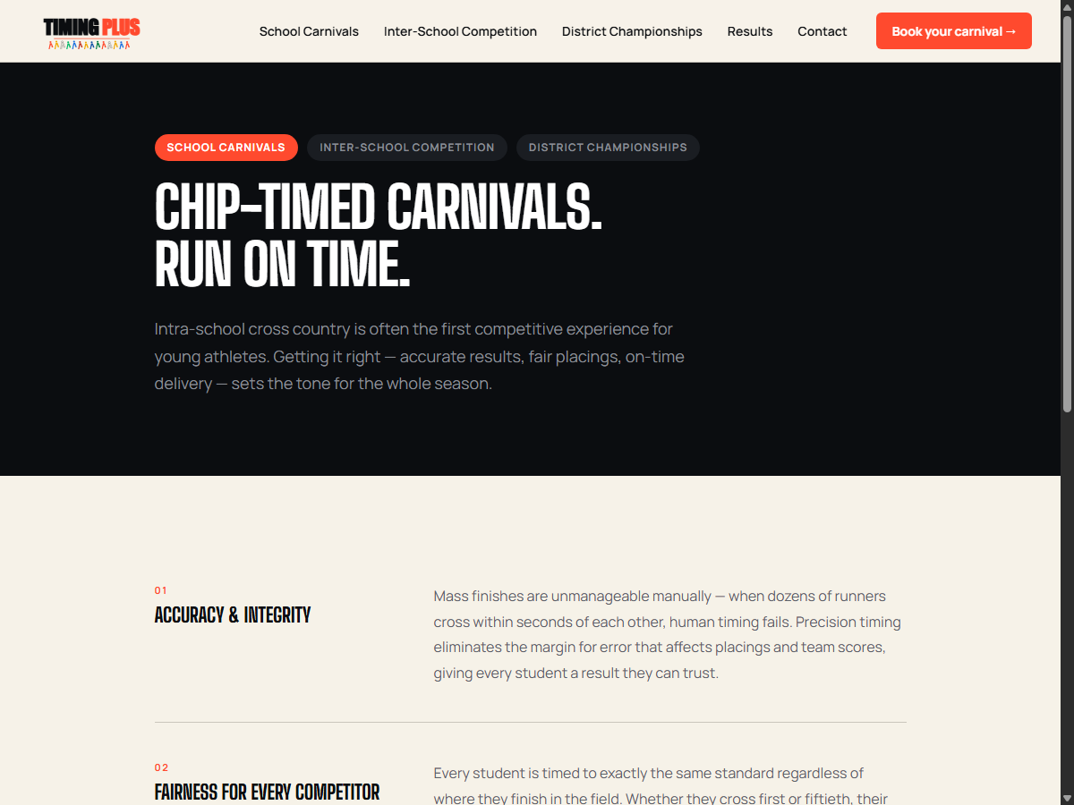 Timing Plus screenshot